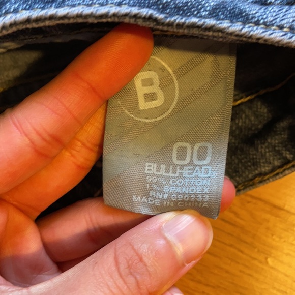 Bundle of Sz 00 XXS Cuffed Denim Shorts - Picture 3 of 13